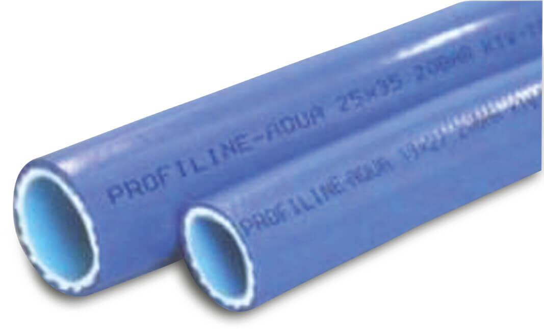 Trinkwasserschlauch PE 25 mm 16bar Blau 50m KIWA (VE: 50 m)
