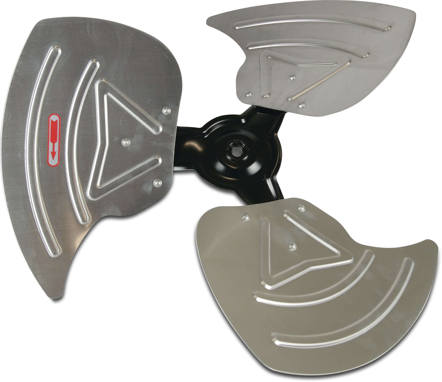 Lüfterrad Aluminium F522mm x 140mm, 12mm Bohrung linksdrehend
