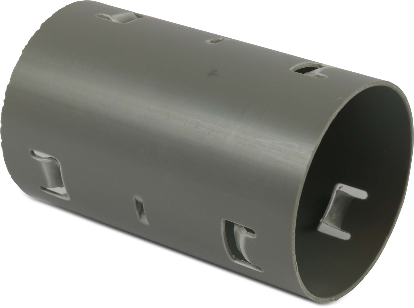 Muffe PVC 60 mm Klick Muffe Grau (VE: 10 St.)