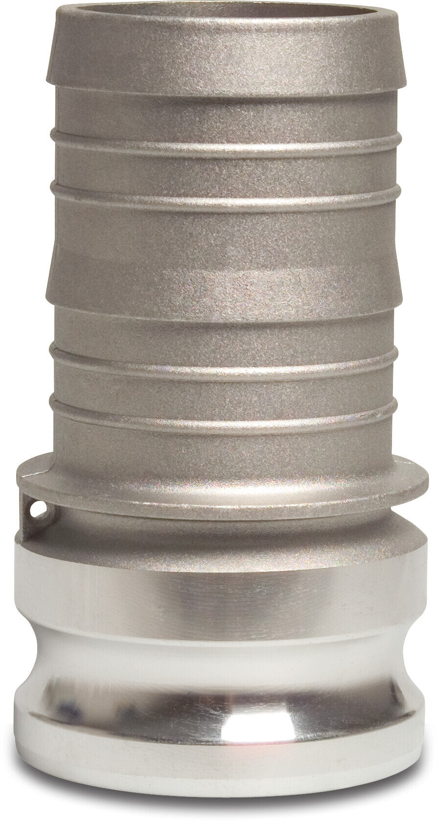 Schnellkupplung Aluminium V-Teil Kamlock x Schlauchtülle 16bar Typ Kamlock E