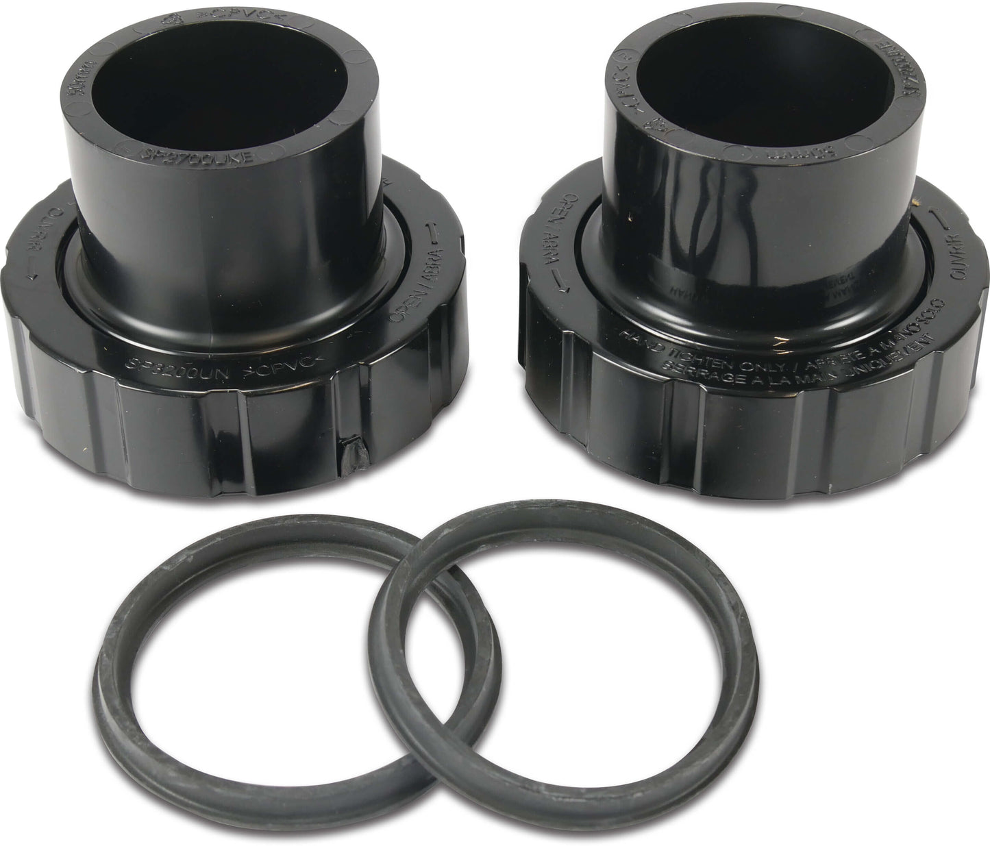 Hayward Verschraubungssatz 50mm für Max-Flo-Serie 2er-Satz SP2700UNKIT50