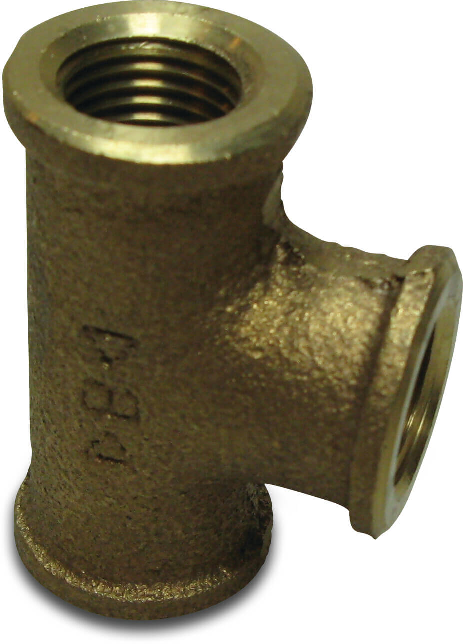 Nr. 130 T-Stück 90° Rotguss Innengewinde 16bar