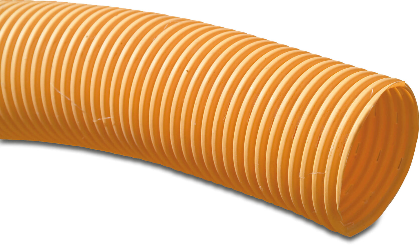 Drainagerohr PVC-U 60 mm Klick Muffe x Glatt Gelb 150m KIWA/KOMO Typ Perforiert