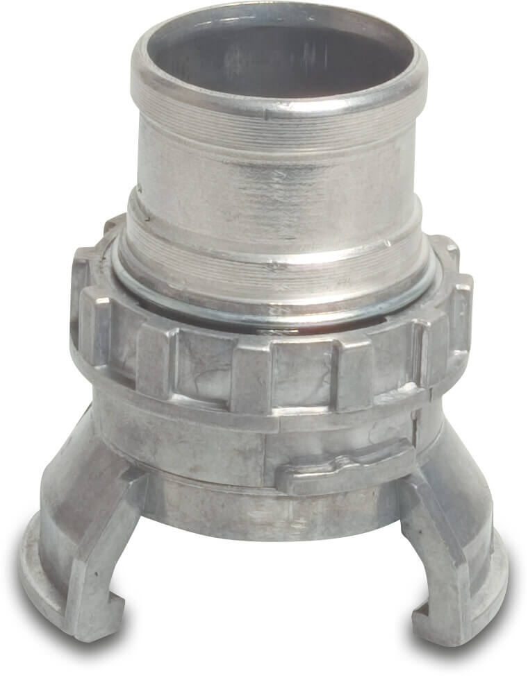 Schnellkupplung Aluminium DN40 DSP mit Sperring x Schlauchtülle Typ DSP
