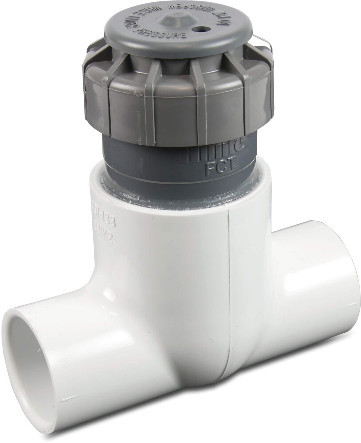 Hunter FCT-308 T-Stück 90° PVC-U Klebeverbindung x Klebeverbindung x Innengewinde