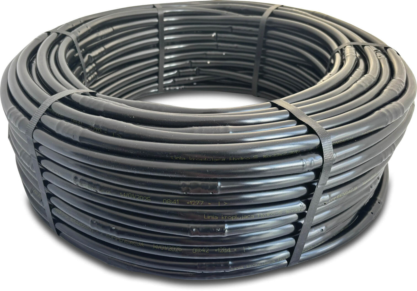 Tropfschlauch PE 16 mm 2.3ltr/h 33cm Schwarz 100m Typ PC (VE: 100 m)