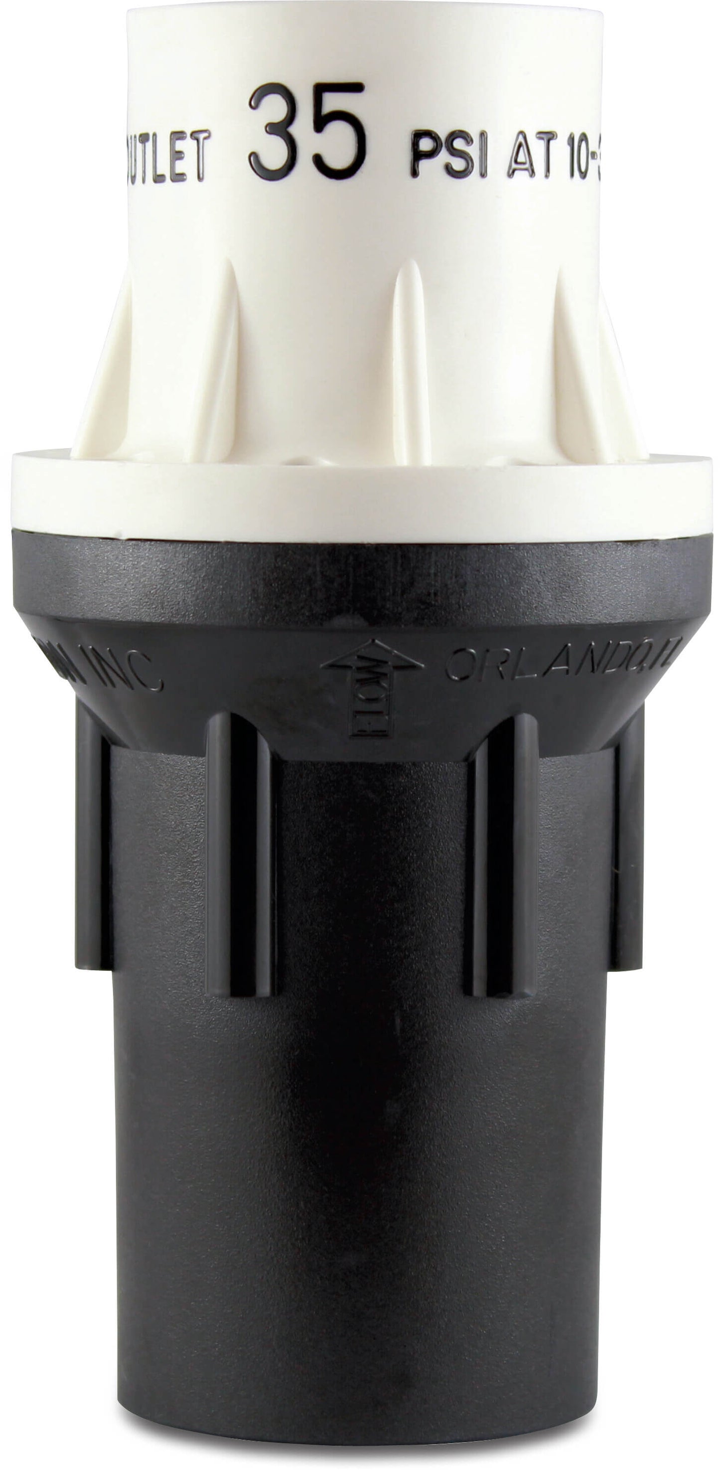 Senninger Druckminderer Kunststoff 1 1/4" Innengewinde Schwarz/Weiß Typ PR-HF-15