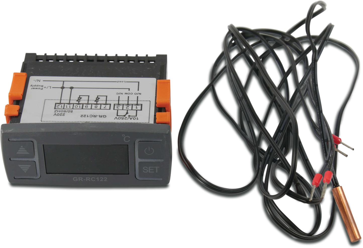 Display GR-RC122 mit Temperaturfühler 10 k O für Hydro S Typ A 2021 Version