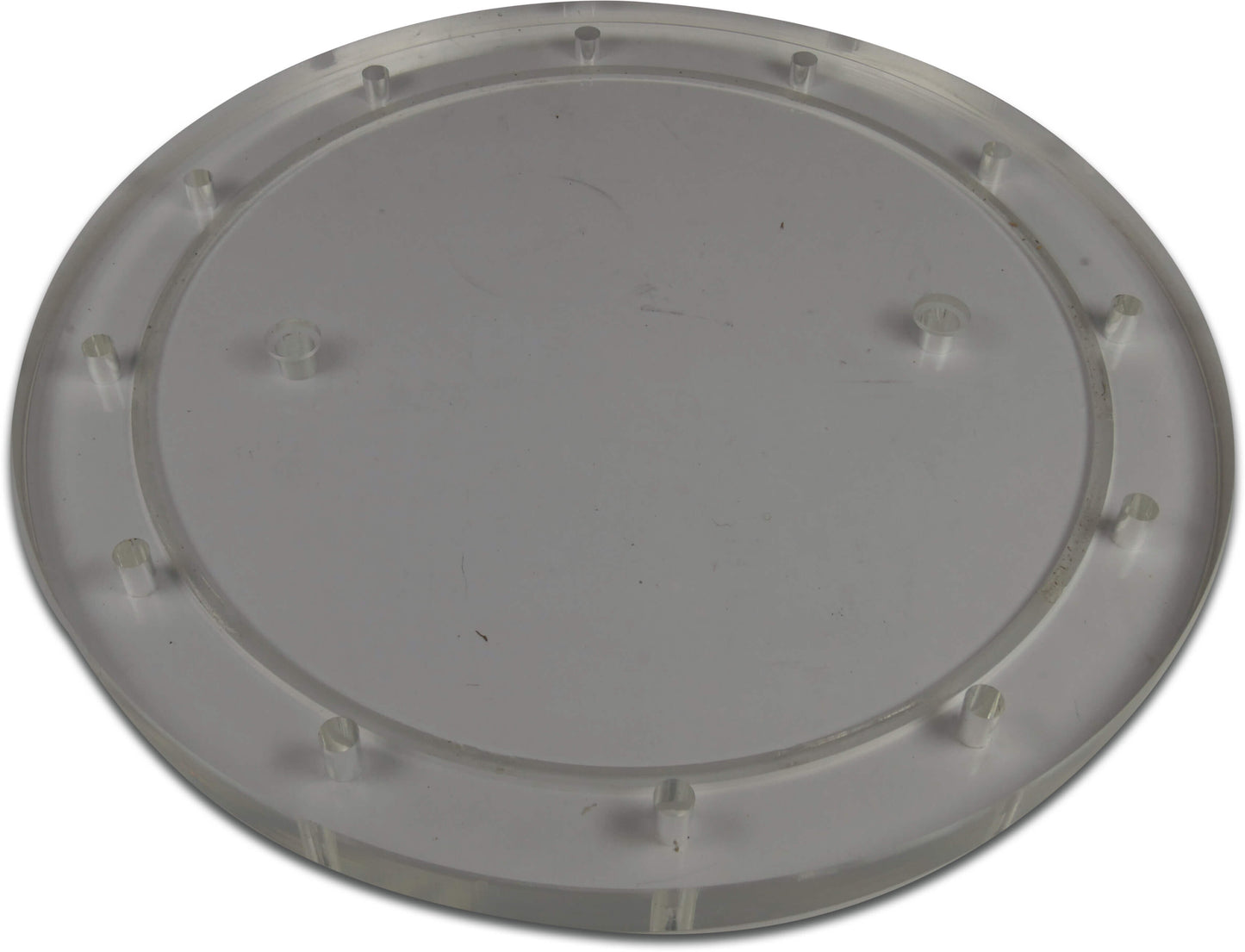 Transparent lid Ø400 thickness 25mm