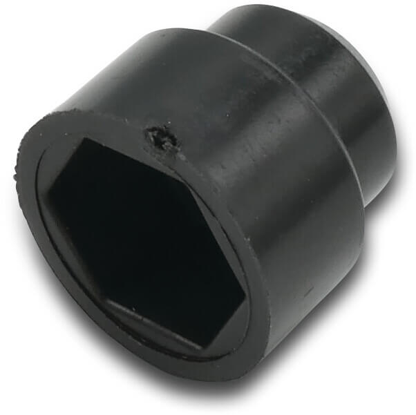 Nut cover plastic