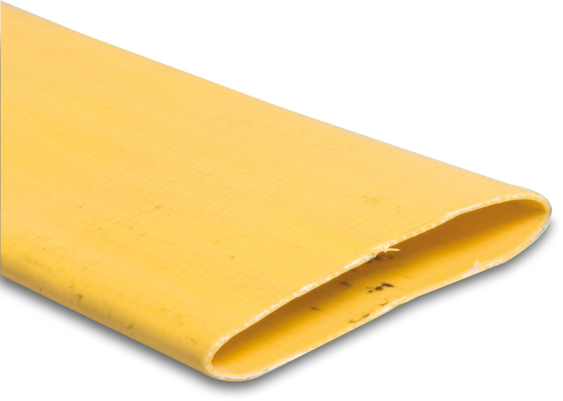 Hydro-S Flachschlauch PVC 6bar Gelb 100m