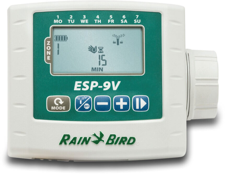 Rain Bird ESP9V 1SOL Steuergerät Kunststoff 9V Weiß 1 Stationen