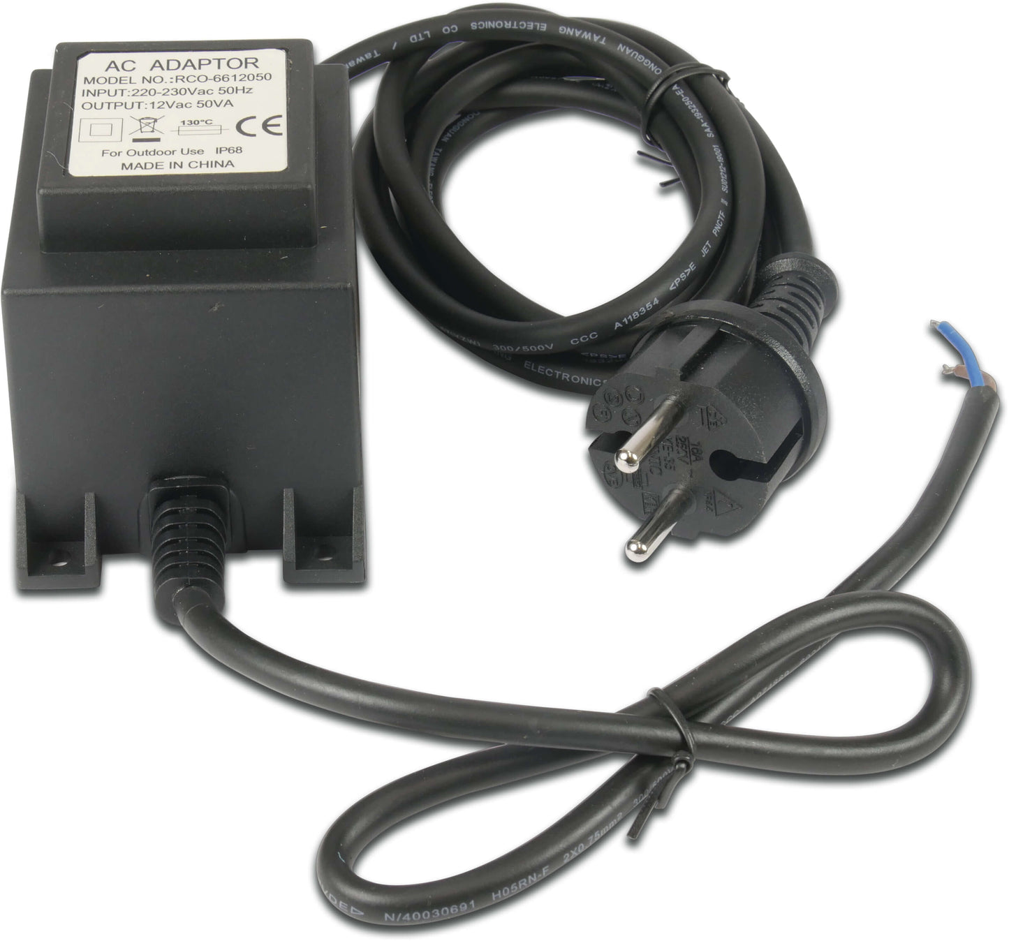 Trafo 12VAC 50W