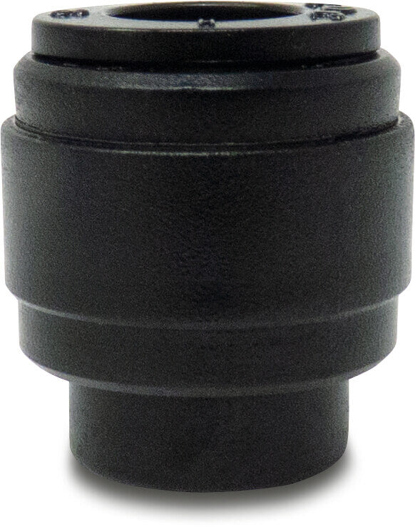 Stopfen POM Einsteck 20bar Schwarz WRAS Typ Aquaspeed