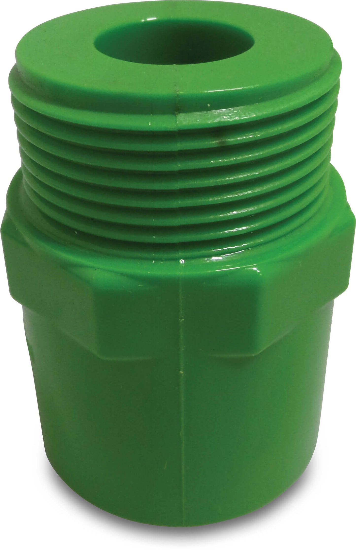 Fersil Übergangsnippel PVC-U 33 mm x 1 1/4" Klebemuffe x Außengewinde 8bar Grün (VE: 75 St.)