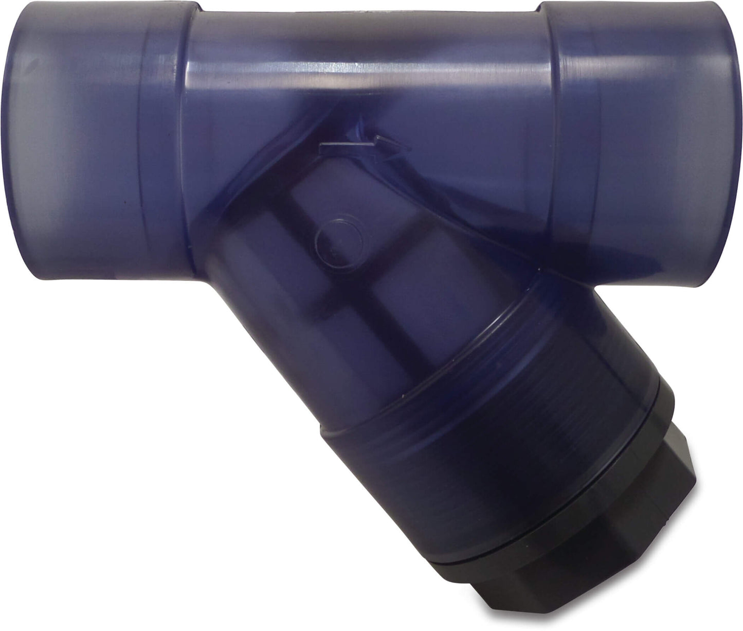 Schmutzfänger PVC-U Klebemuffe 4bar 500micron PVC Gaze Transparent