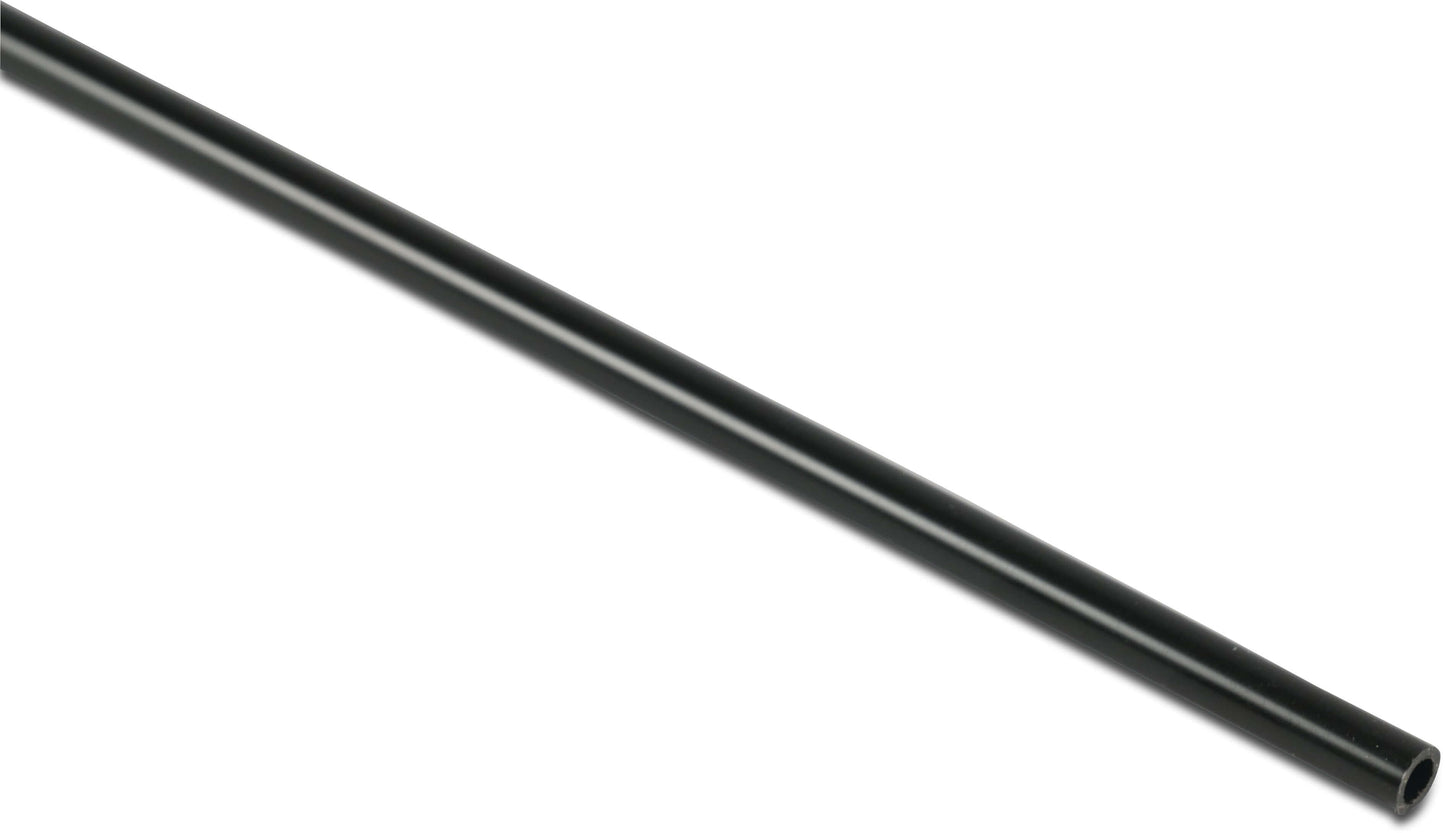 Rohr PVC schwarz 4 x 6 H 530 mm 1