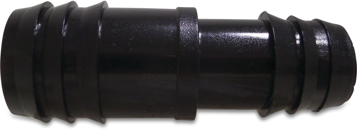 Schlauchverbinder PP 20 mm x 16 mm Tülle 4bar Schwarz