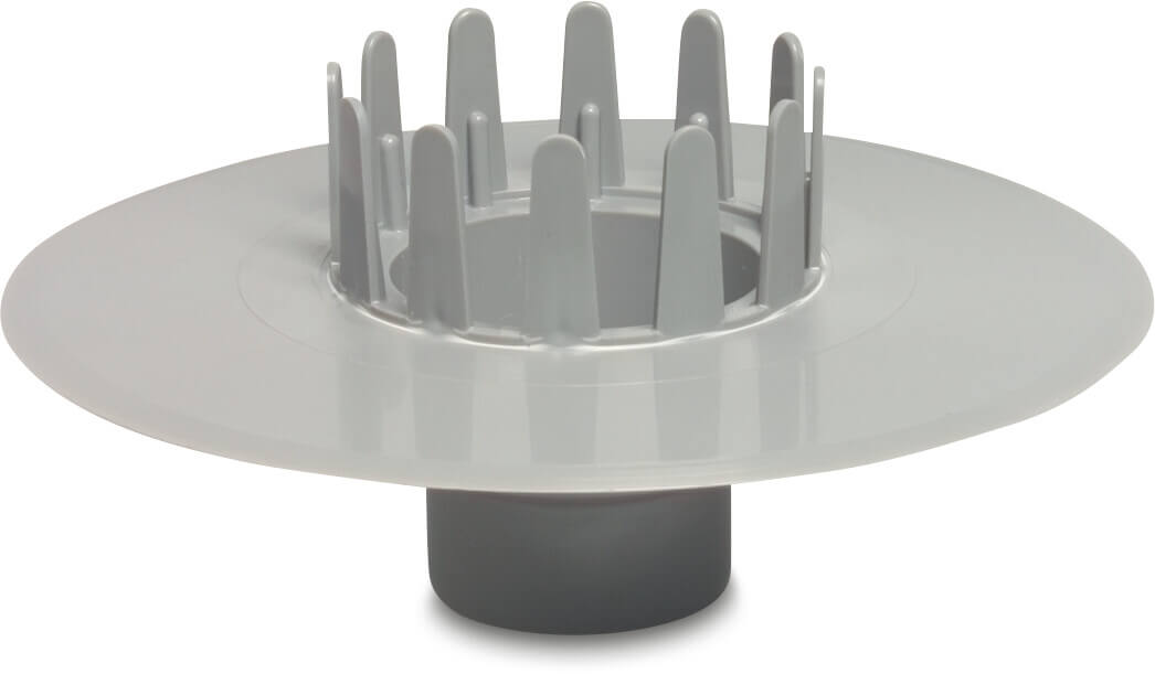 Kiesbehälter PVC-U 70/80/100 mm Grau Typ CO (VE: 20 St.)