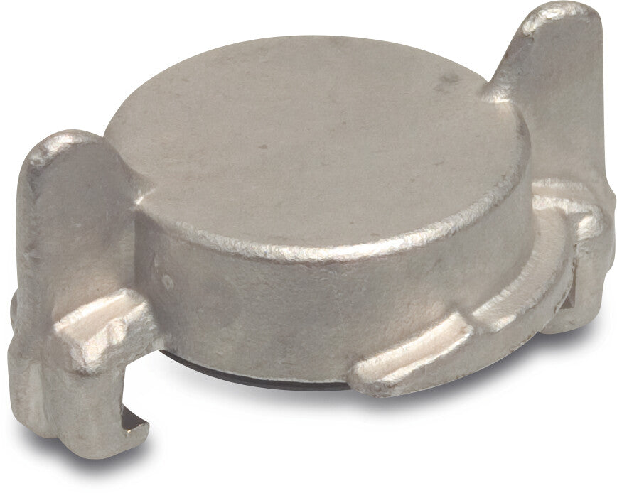 Schnellkupplung, blind Edelstahl 316 KA 40 12bar