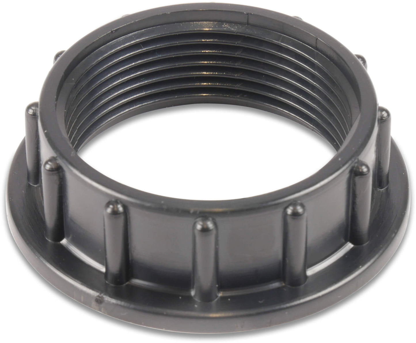 Mutter PA (Nylon) Innengewinde 6bar Schwarz