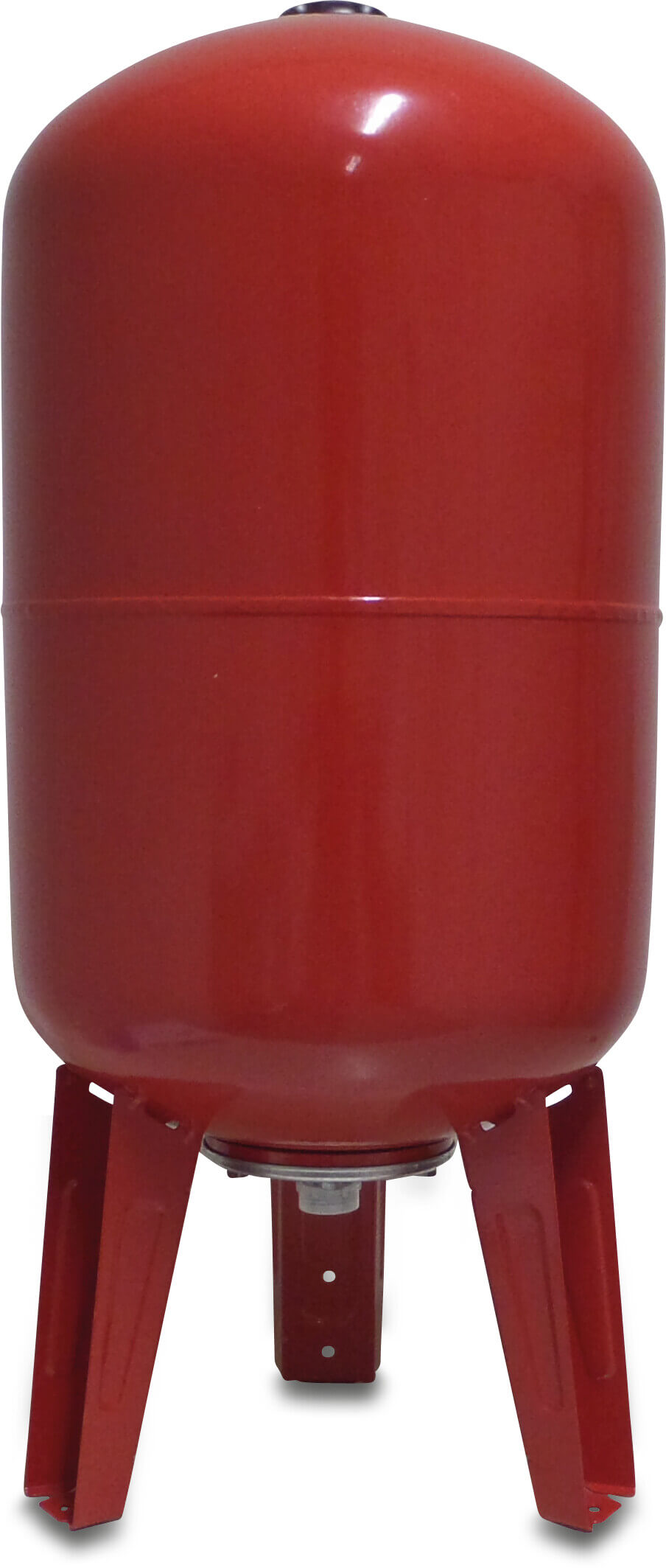 Varem Druckkessel Stahl Pulverbeschichtung Außengewinde 10bar Rot 500ltr WRAS Typ vertikal