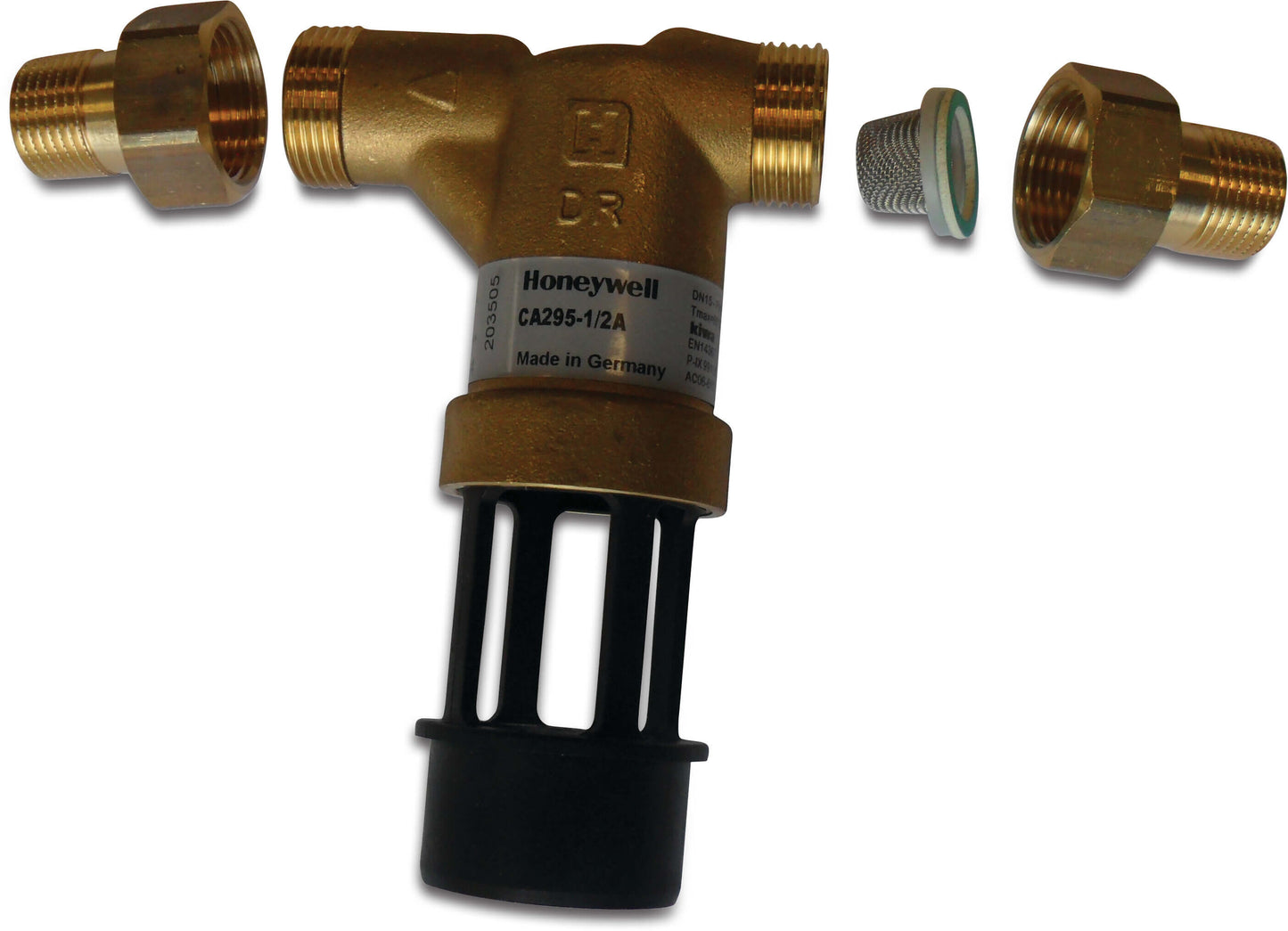 Honeywell Rückflussverhinderer Messing 1/2" Außengewinde 10bar Typ CA295