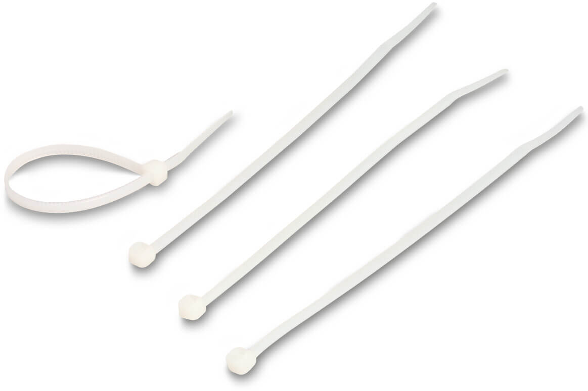 Profec Kabelbündelband Nylon 6.6 Natur 100 Stück