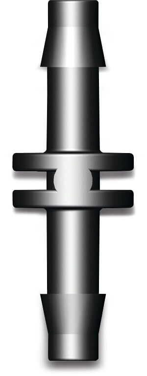 Schlauchverbinder PP 4,5 mm Tülle 3,5bar Schwarz (VE: 10 St.)