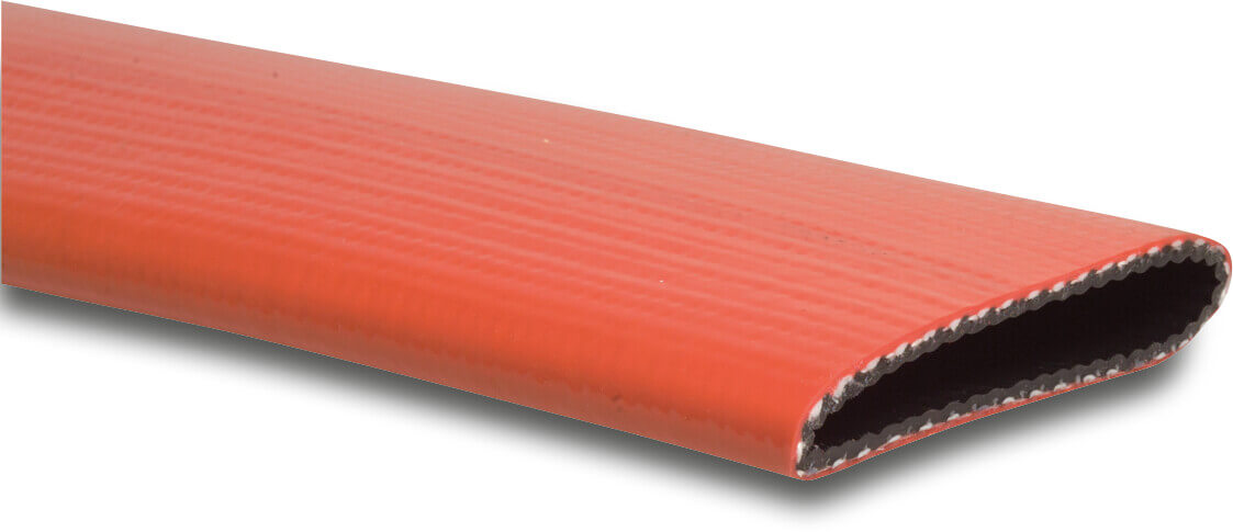 Profec Flachschlauch PVC 12bar Rot 50m Typ Heavy Duty