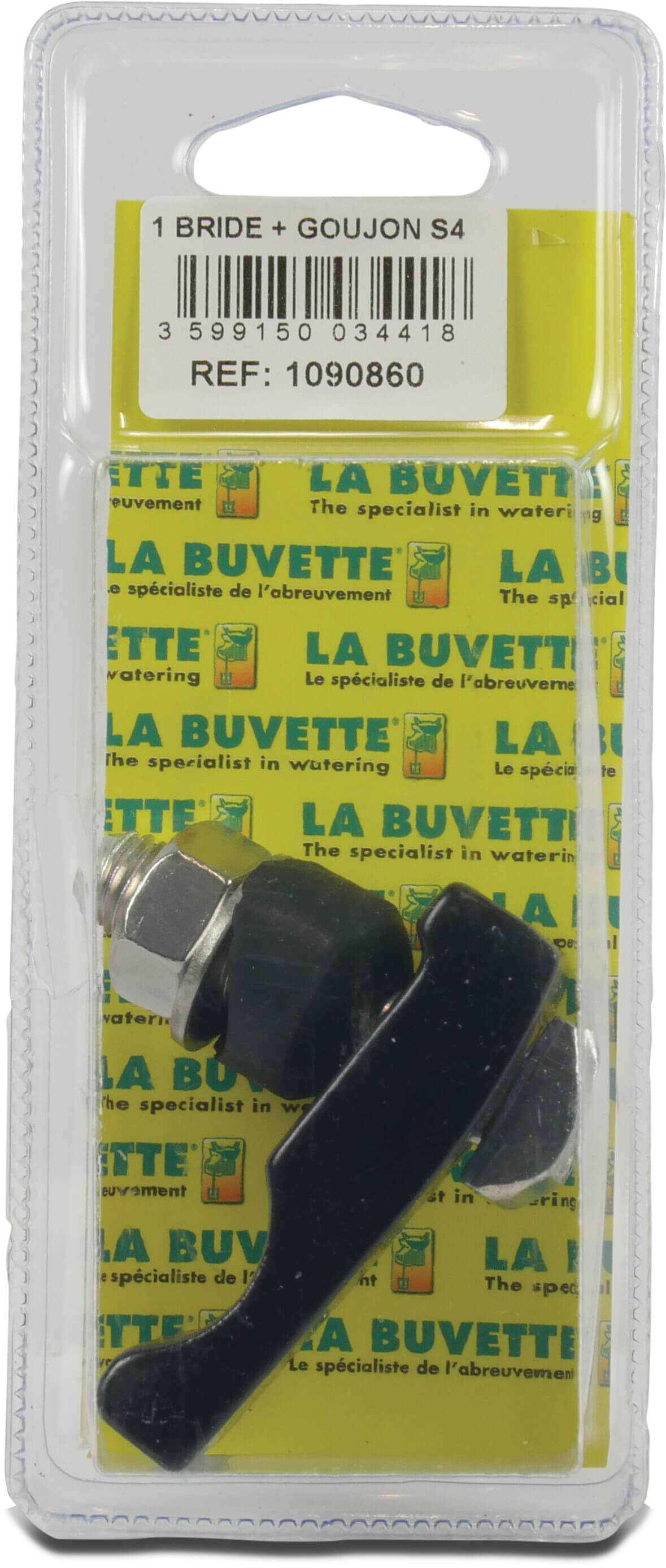 La Buvette Schelle + Schraube S 4 Blisterpackung