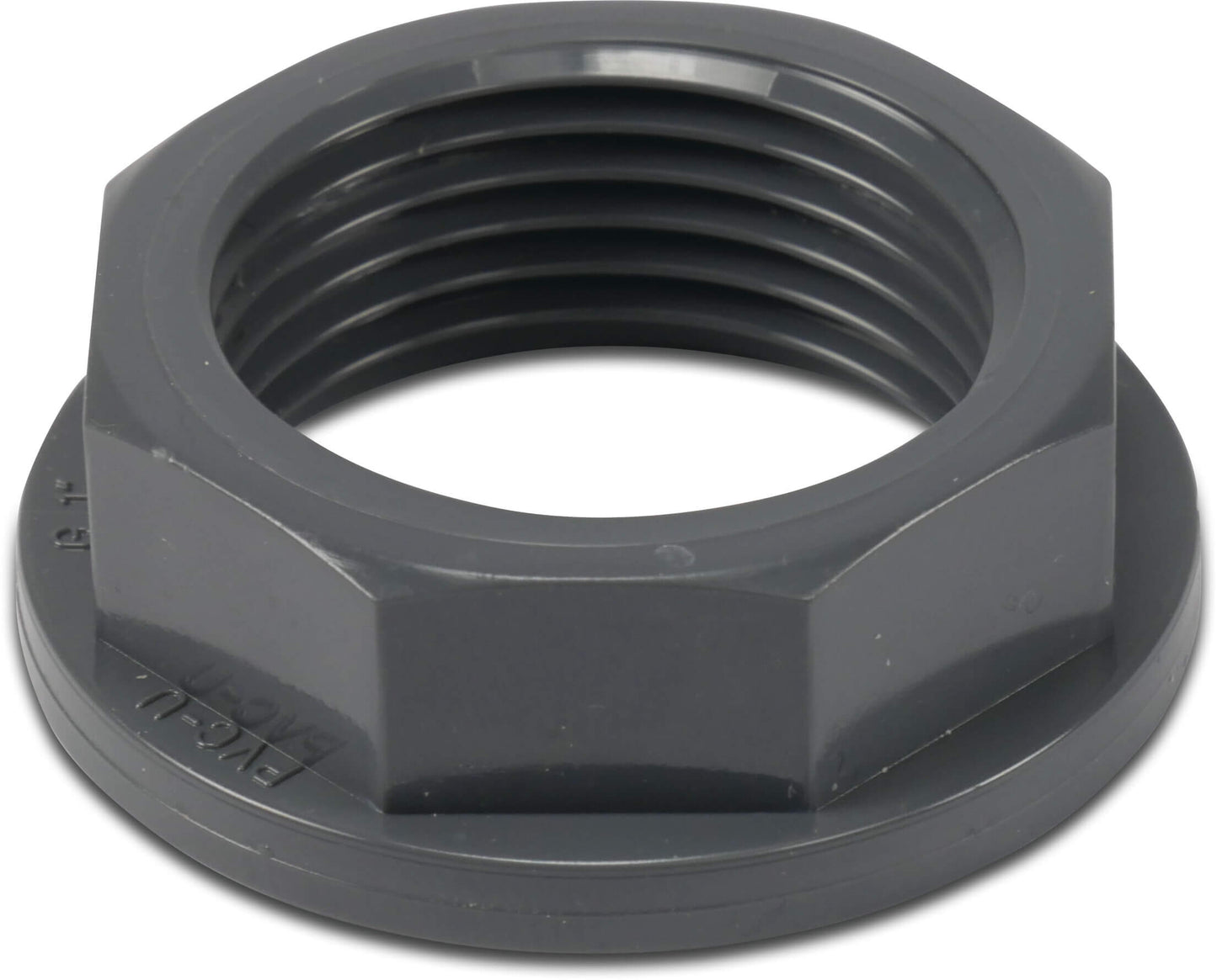 VDL Mutter PVC-U Innengewinde Grau