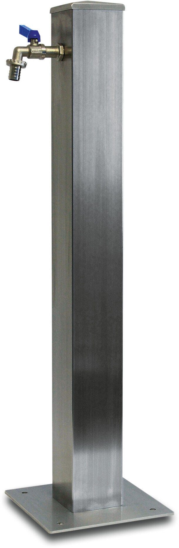 Profec Garten Quadratsäule Zapfstelle Edelstahl