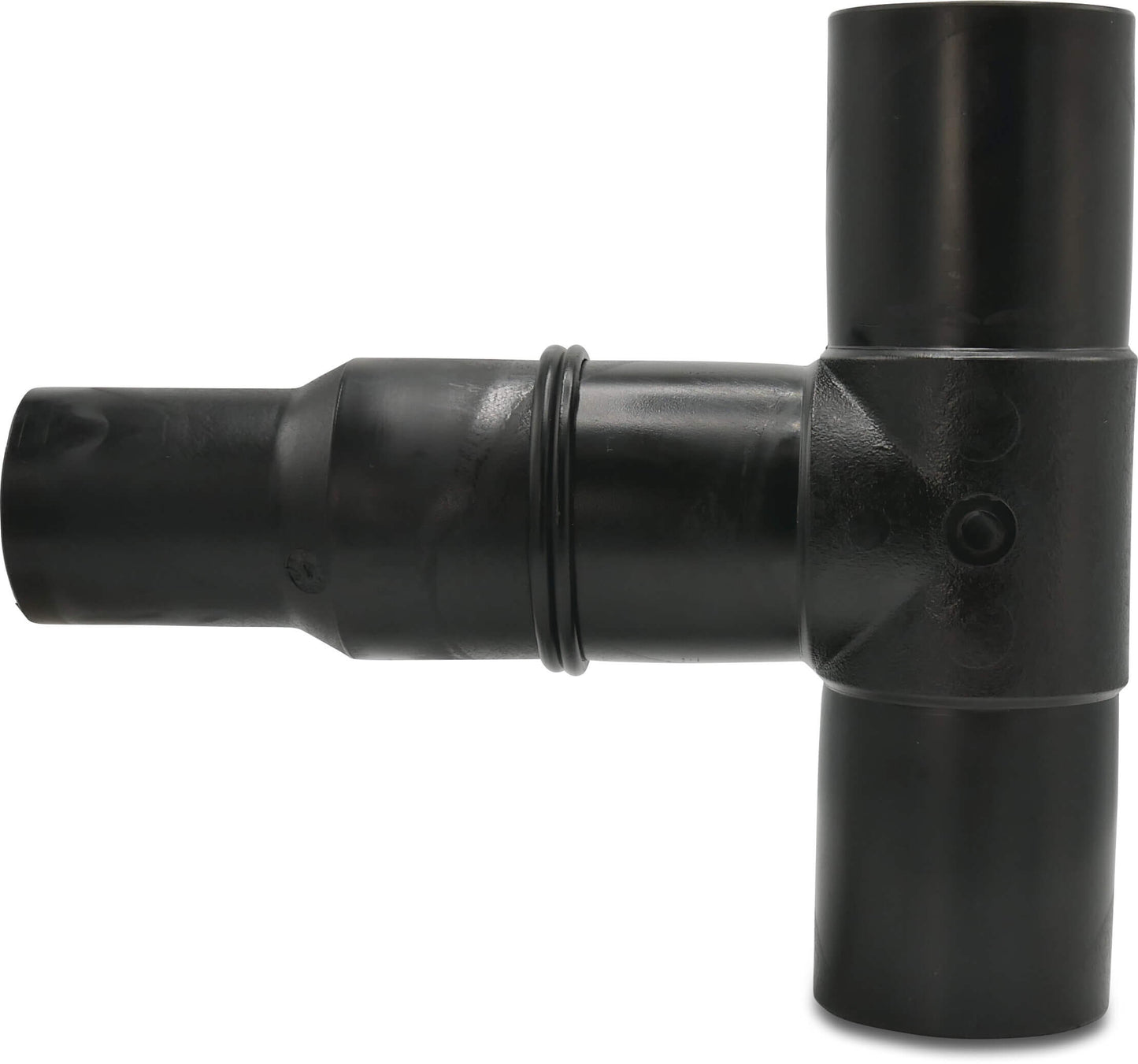 Profec Reduzier T-Stück 90° PE100 Stutzen SDR11 10bar 16bar Schwarz DVGW