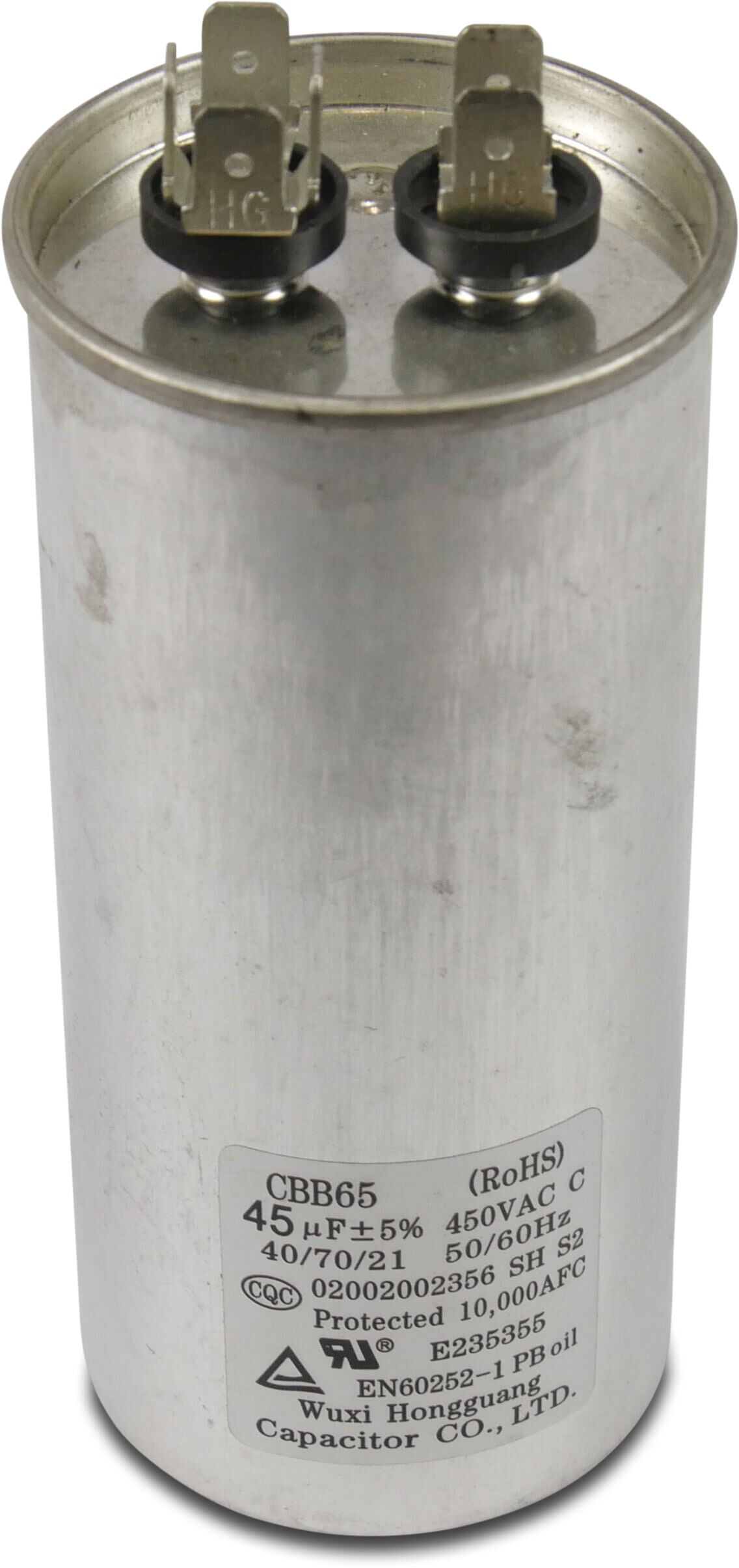 Kondensator 45µF Typ rund AMP