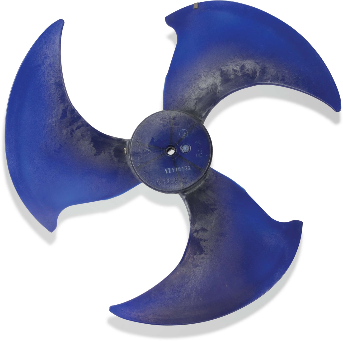 Lüfterflügel 496mm x 150mm, 12mm Bohrung gegen den Uhrzeigersinn