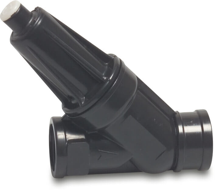 Bermad 2U1010C Druckregulierungsventil glasfaserverstärktes Nylon Innengewinde 9bar Schwarz