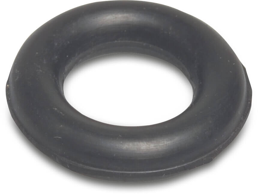 O-Ring zur Montage von PE-Rohr 37x3 mm Gummi 44 mm x 24 mm Schwarz (VE: 5 St.)