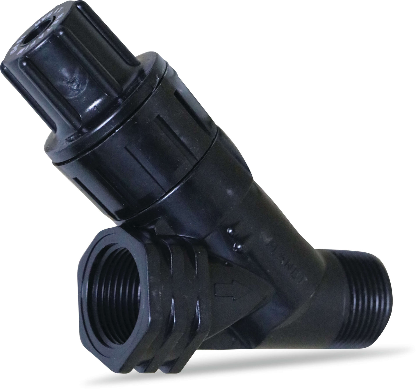 Netafim Druckminderer Kunststoff 3/4" Außengewinde x Innengewinde 10bar Schwarz Typ PRV 2000-1S 0.6 bar