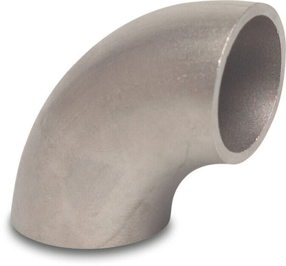 Bogen 90° Edelstahl 316 x x 2,0 mm Stumpfschweißung 149bar