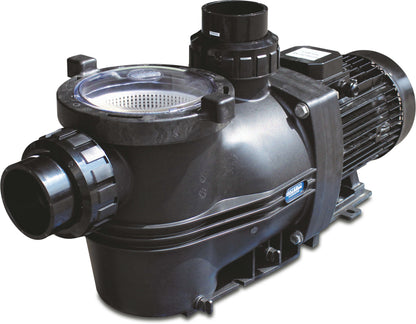 Waterco Schwimmbadpump öffentlicher Bereich 90 mm Klebemuffe 5,2A Schwarz Typ Hydrostar MKIV 400