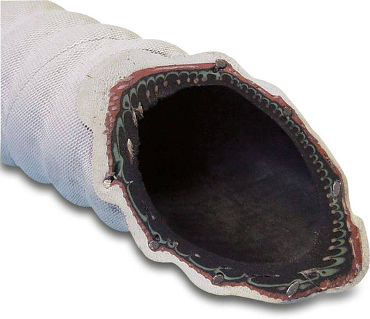 Fäkalienschlauch EPDM x 4,5 mm 6bar 0.8bar Weiß 20m