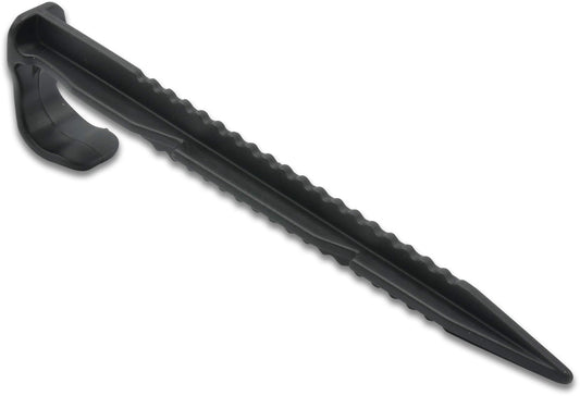 Rohrleitungshalter Kunststoff 15cm Schwarz