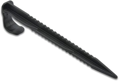 Rohrleitungshalter Kunststoff 15cm Schwarz