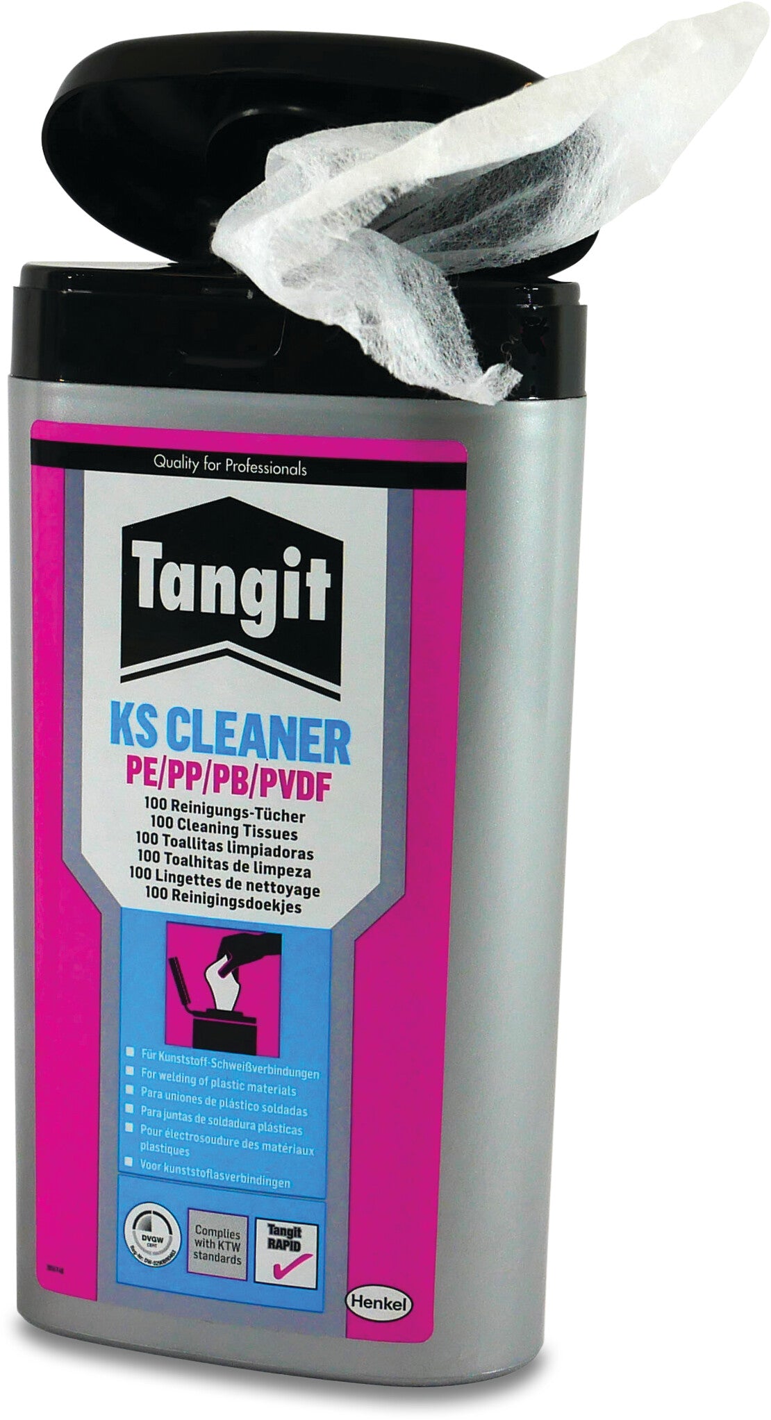 Tangit Reinigungstücher für PE/PP/PVDF Typ KS