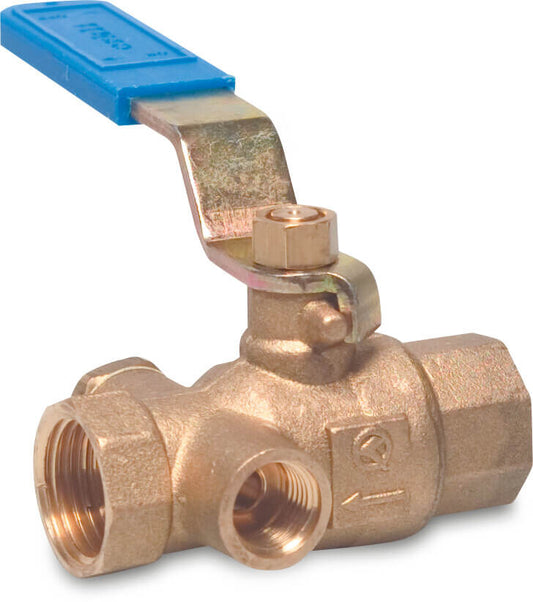 Bonfix Absperrhahn Messing Innengewinde 10bar KIWA