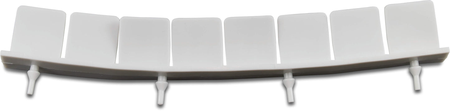 Suction port baffle
