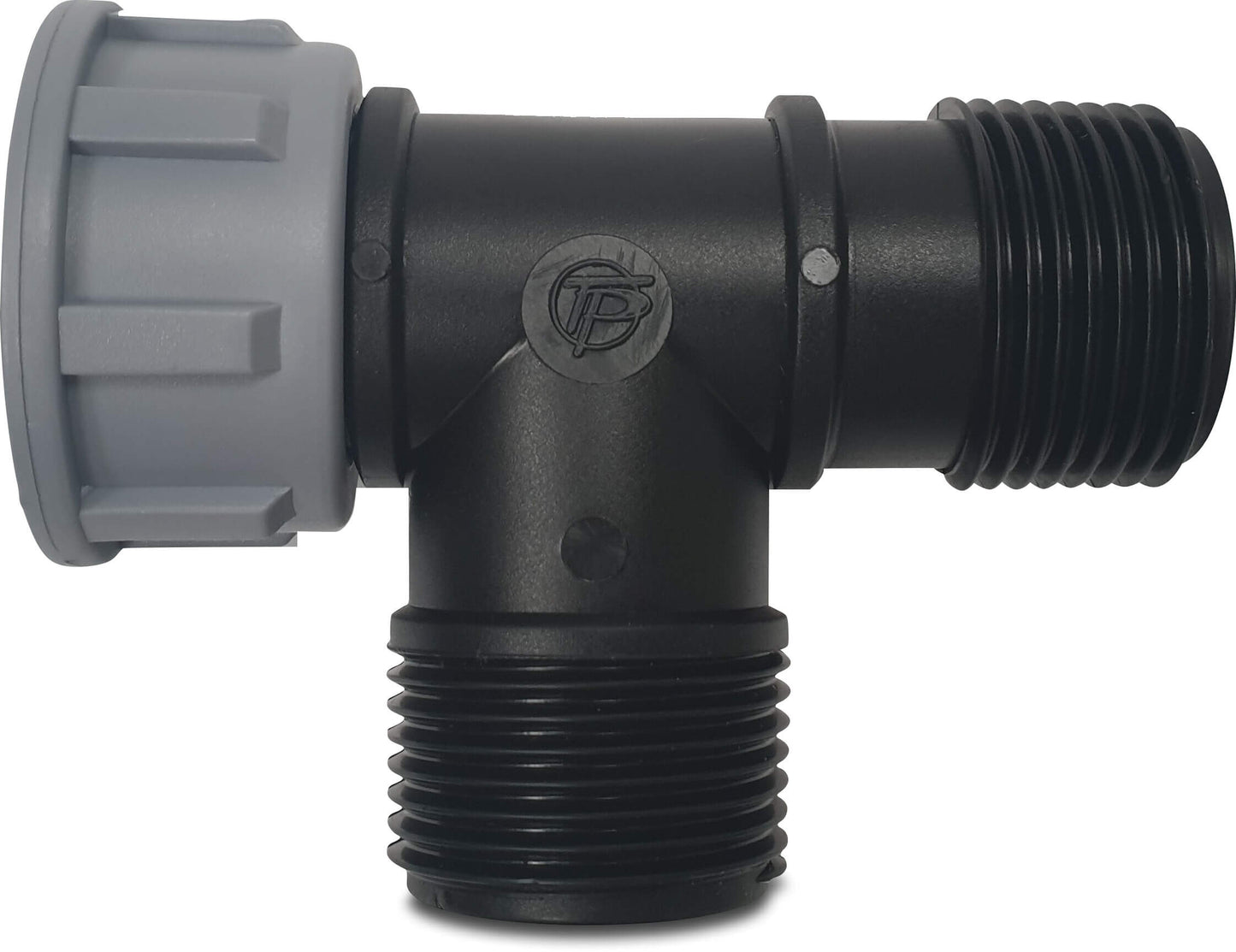 Tavlit Swivel T-Stück 90° PP 1" Innengewinde x Außengewinde x Außengewinde 10bar Typ with O-ring (VE: 10 St.)