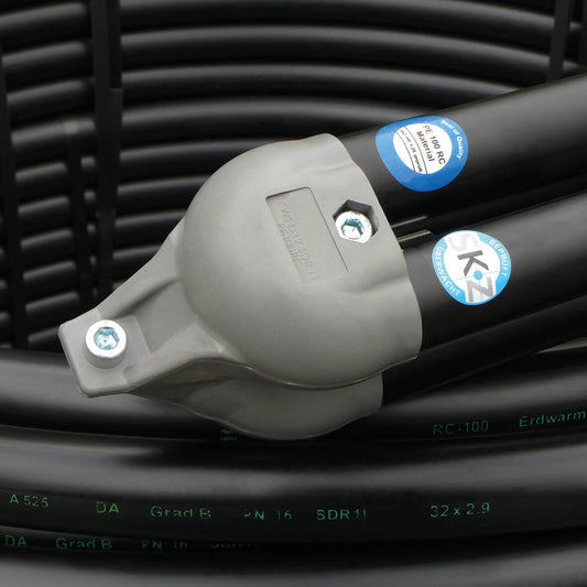 Profec Sonde PE100 Glatt SDR11 16bar Schwarz 70m KOMO Typ doppelt