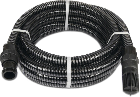 Saugschlauchgarnitur PVC 1" Außengewinde 4m